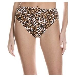Lilly Pulitzer Valyn Bikini Bottoms Size 16 Leopard Cheetah Animal Print Swim